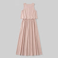 Giselle | Maxi Dress Loose Fit, Cotton Blend, Sleeveless Long Dress for Women