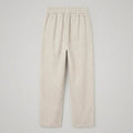 Haru | Cropped Trousers Cotton-Linen Blend, Wide Leg Design