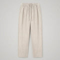 Haru | Cropped Trousers Cotton-Linen Blend, Wide Leg Design