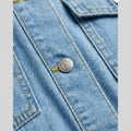 Isabelle | Belted Denim Shirt Dress