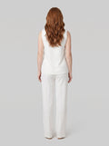 Isla | Sleeveless Blazer Suit Set