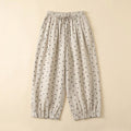 Ivy | Crop Pants Linen, Oversized Fit for Summer Style