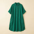 Jade | Plus Size Dress Casual Linen, Comfortable Fit