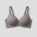 Gray jelly lift bra flat-lay