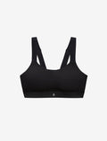 Kinetic sports bra black front