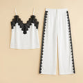 Lana | Women's Set Soft Tencel Blend Loungewear with Lace Trim Detail