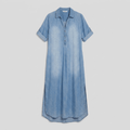 LEA | Long Denim-Style Dress