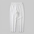 Lina | Women's Pants Casual White Linen with Drawstring