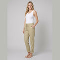 Lina linen pants khaki