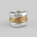 Lucent | whisper of Gold – Gold-Plated Ring