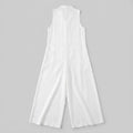 Luna | Jumpsuit Women Breathable Cotton-Linen Blend, Sleeveless Design