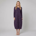 Luna midi dress floral purple