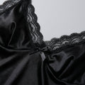 Luna | Sleep Dress Lace Trim, Bowknot Decor for Women