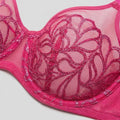 Luna Unlined Bra | Embroidered Design, Supportive Fit
