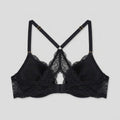 Luxe Lace Racerback Bra | Push-Up, Front Closure