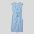 Mara Chic Dress | Lightweight Black Midi Dress for Women, Versatile Summer Elegance
