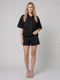 Marais denim set black on model