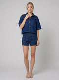 Marais denim set navy on model