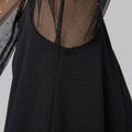 Matilda | evening dress with sheer sleeves