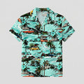 Maverick Hawaiian Shirt | Vintage Car Print, Lightweight, Regular Fit
