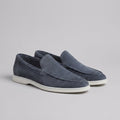 Maverick | Mens Loafers Frosted Suede, Slip-On Design
