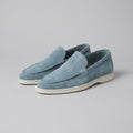 Maverick | Mens Loafers Frosted Suede, Slip-On Design