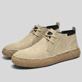 Milo | Mid-Top Loafers for Men, Suede-Like Surface, Textured Sole