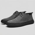 Milo | Mid-Top Loafers for Men, Suede-Like Surface, Textured Sole