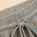 Mira | Women's Set Cotton Blend Loungewear, Striped Tank Top & Drawstring Skirt