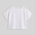 Mira | Women's Top Loose-Fit Linen, Breathable Design