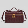 Mira mini handbag burgundy