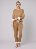 Noellee comfortable lounge set in khaki