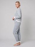 Noellee comfortable lounge set in light gray