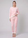 Noellee comfortable lounge set in pink