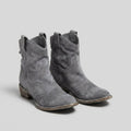 Olympe grey vintage western boots