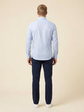 Paxon Men's Shirt | Performance Stretch, Wrinkle-Resistant Light Blue