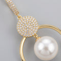 Pearluxe | Pearl and Zirkonia Earrings