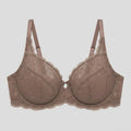 Pera lace bra mink front
