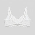 Pera Lace Bra | Unlined, Full-Figure Support, Soft Lace Cups