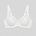 Pera lace bra white front