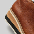 Pinnacle | Black Ankle Boots Stylish PU Leather, Comfortable Wedge Design