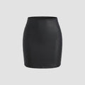 Poppy shaping mini skirt black