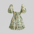 Primavera Vigil Dress | Cotton Mini with Ruffled Circle Skirt for Wedding Guests