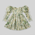 Primavera Vigil Dress | Cotton Mini with Ruffled Circle Skirt for Wedding Guests