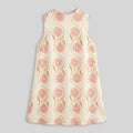 Rosa | Womens Dress Sleeveless, Romantic Print, Woven Fabric