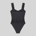 Rosa | One-Piece Swimsuit Tummy Control, Ruching & Sculptural Rosettes