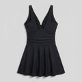 Sculptura One Piece Swimsuit | Ruched Deep V, Skirted Design, High-Stretch Fabric