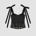 Sema | Cami Crop Top Mesh, Slim Fit