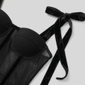 Sema | Cami Crop Top Mesh, Slim Fit
