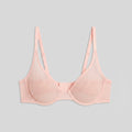 Sierra Demi Bra shell sheer micromesh front view